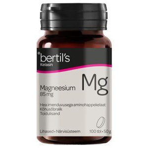 Bertils Kelasin Magneesium 85mg tabletid N100 toote pilt