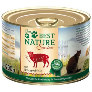 Best Nature Cat Senior 6 x 200 g Produktbild