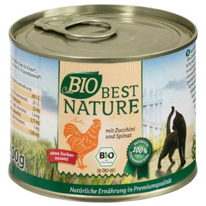 Best Nature Cats Bio Hähnchen und Zucchini Produktbild