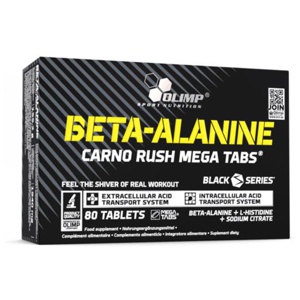 Beta-alanin Carno Rush PWO 80 tabs produkt bild