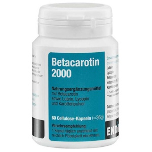 Betacarotin 2000 Kapseln, 60 St Kapseln Produktbild