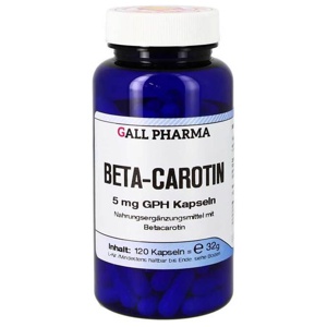 BETA CAROTIN 5 mg GPH Kapseln Produktbild