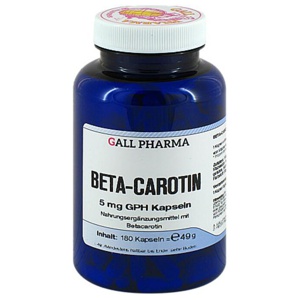 BETA CAROTIN 5 mg Kapseln Produktbild