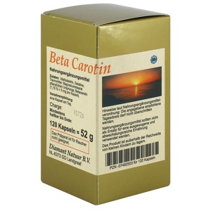 Beta Carotin Kapseln, 120 St Kapseln Produktbild