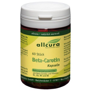 Beta Carotin Kapseln, 60 St Kapseln Produktbild