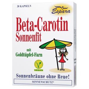 BETA CAROTIN SONNENFIT Kapseln Produktbild