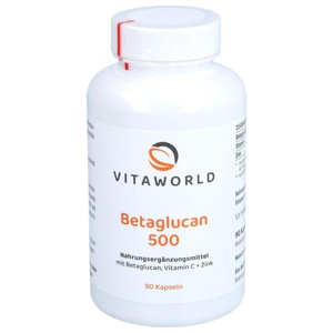 BETA-GLUCAN 500+Vitamin C+Zink Kapseln Produktbild