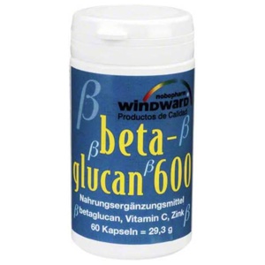 Beta Glucan 600 Kapseln, 60 St Kapseln Produktbild