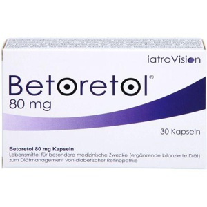 BETORETOL 80 mg Kapseln Produktbild