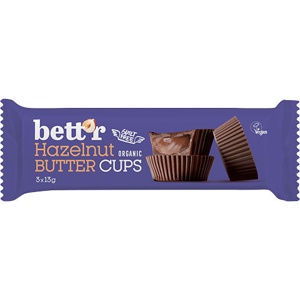 bett’r Chokoladepraliner Vegansk Økologisk   Hasselnød produktbillede