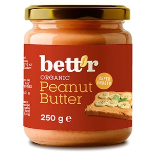 bett’r Peanut Butter Økologisk   250 g produktbillede