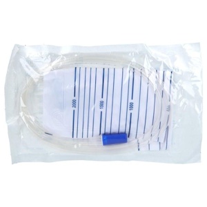 BETTBEUTEL 2000 ml 120 cm unst.Rücklaufsperre Abl. Produktbild