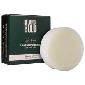 Better Be Bold Handmade Headshaving Soap Aloe Vera 70 g produktbillede