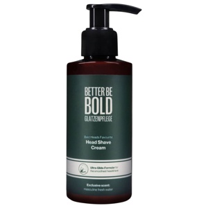 Better Be Bold Head Shave Cream Ultra-glide formular 150 ml produktbillede