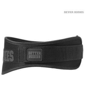 Better Bodies Basic Gym Belt - Black - Træningsudstyr produktbillede