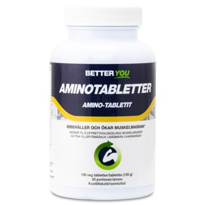 Better You Amino Tabletter 100 tabl produktbillede