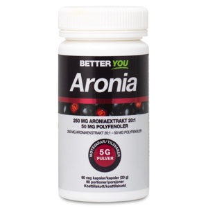 Better You Aronia 60 kapsler produktbillede