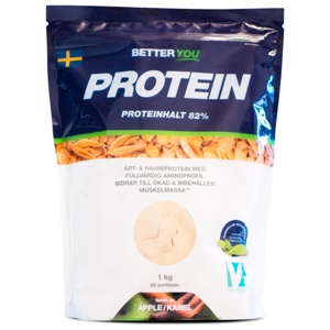 Better You Ärt/havre Protein Äpple/Kanel 1000 g produkt bild