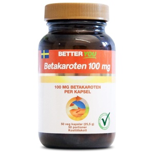Better You Betakaroten 100 mg, 50 kaps produkt bild