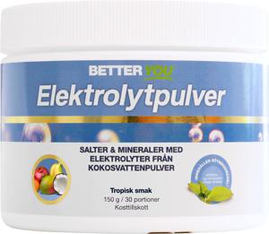 Better You Elektrolytpulver, Tropisk, 150 g produkt bild