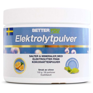 Better You Elektrolytpulver Tropisk 150 g produktbilde