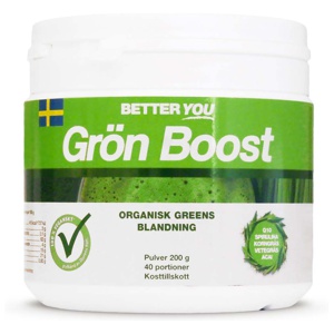 Better You Grön Boost Pulver 200 g produktbilde