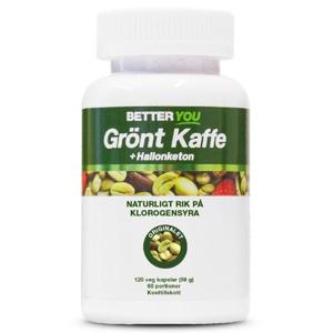 Better You Grönt Kaffe + Hallonketon 120 kapslar produkt bild