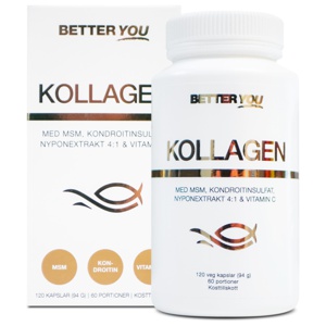 Better You Premium Kollagen 120 kapslar produkt bild