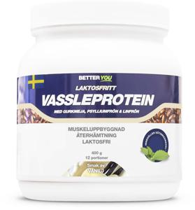 Better You Vassleprotein Laktosfritt Vanilj 400 g produkt bild
