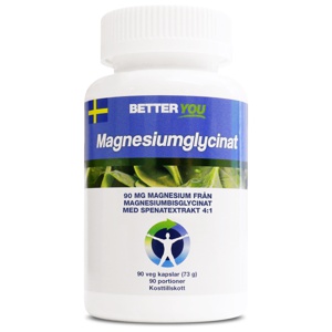 Magnesiumglycinat 90 kapslar produkt bild