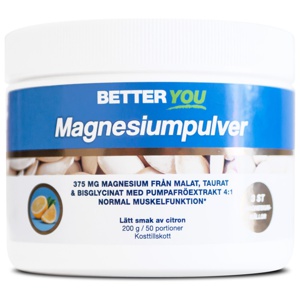 Better You Magnesiumpulver Citron 200g produkt bild