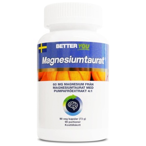 Better You Magnesiumtaurat 90 kapslar produkt bild