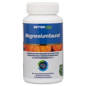 Better You Magnesiumtaurat 90 kapsler produktbillede