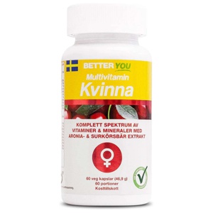 Better You Multivitamin Kvinna 60 stk produktbilde