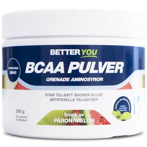Better You BCAA Pulver, Päron/Melon, 250 g produkt bild
