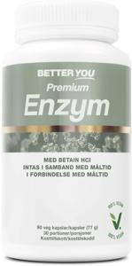 Better You Premium Enzym - 90 kaps produkt bild