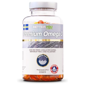 Better You Premium Omega-3, 90 kaps produkt bild