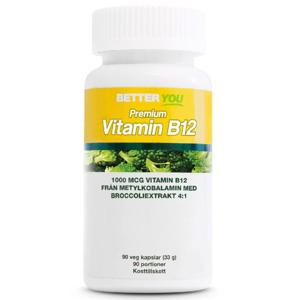 Better You Premium Vitamin B12 90 kapslar produkt bild