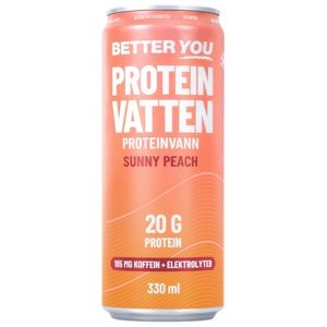 Better You Proteinvand m. Elektrolytter Sunny Peach 1 stk produktbillede