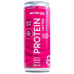 Better You Proteinvatten m Elektrolyter, Hallon, 1 st produkt bild