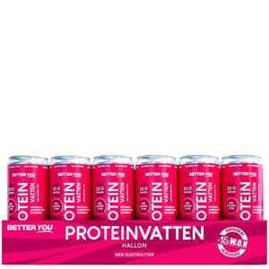 Better You Proteinvatten m Elektrolyter, Hallon, 24-pack produkt bild