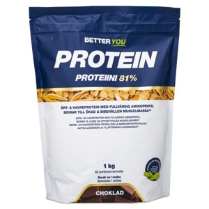Better You Ærte- & Havreprotein Chokolade 1 kg produktbillede