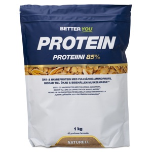 Better You Ærte- & Havreprotein Naturel 1 kg produktbillede
