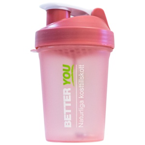 Better You Shaker Rosa Shaker 500 ml produkt bild