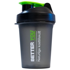 Better You Shaker Svart Shaker 500 ml produkt bild