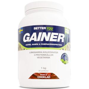 Better You Vegetarisk Gainer, Choklad, 1 kg produkt bild