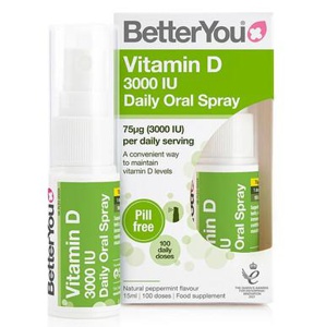 BetterYou DLux3000 vitamin D oral spray product image