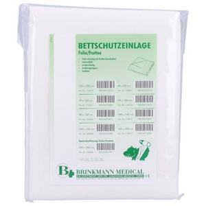 BETTSCHUTZEINLAGE Folie Frottee 100x140 cm Produktbild