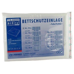 BETTSCHUTZEINLAGE Folie Frottee 40x50 cm Produktbild