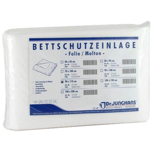 BETTSCHUTZEINLAGE Folie Molton 90x110 cm Produktbild